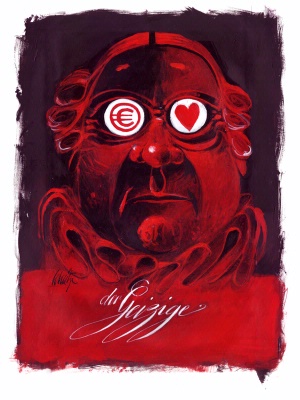 Bild: Der Geizige